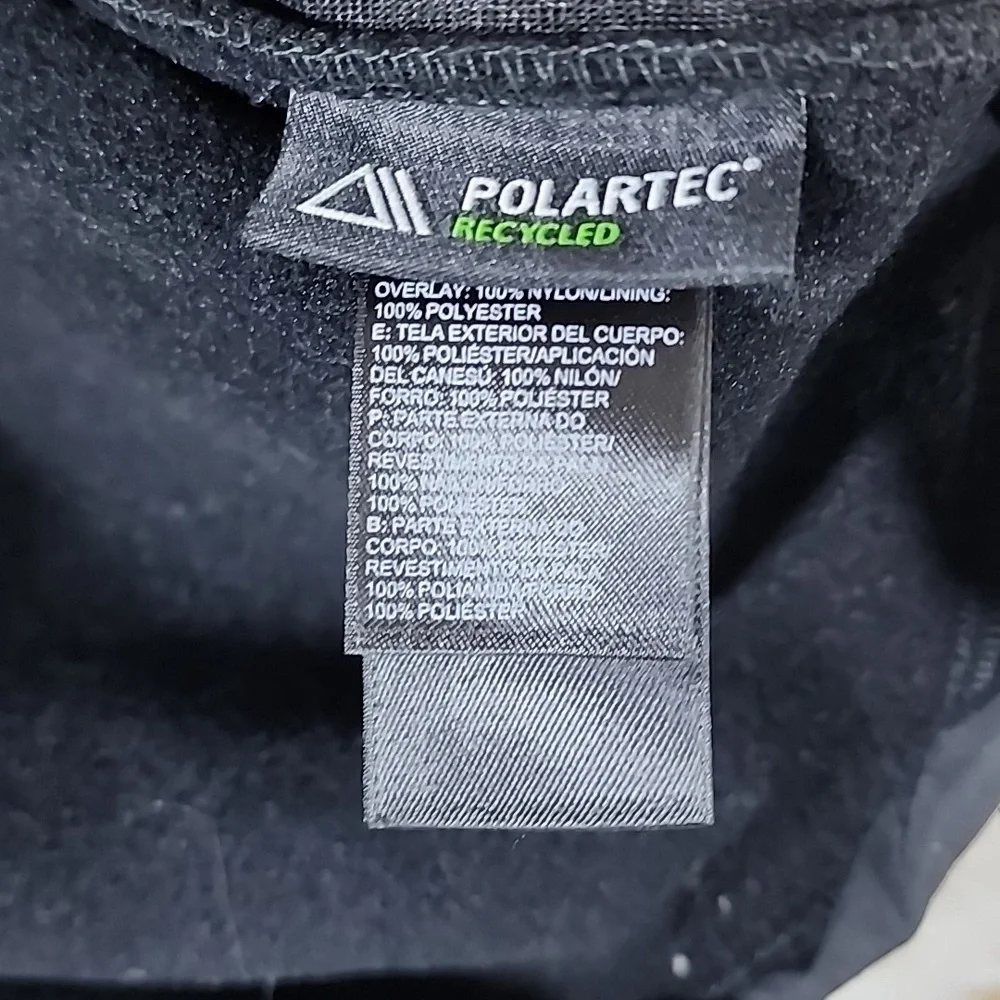 The North Face Polartec Classic 300 Black Full Zip Jacket